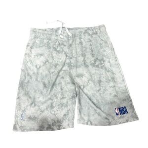 NBA Tie-Dye Gray Men's Athletic Shorts Size L